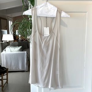 Bella Lux Silk Tank Top NWT